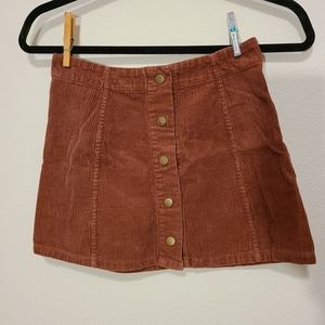 Rue 21 corduroy skirt